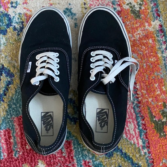 classic black vans mens